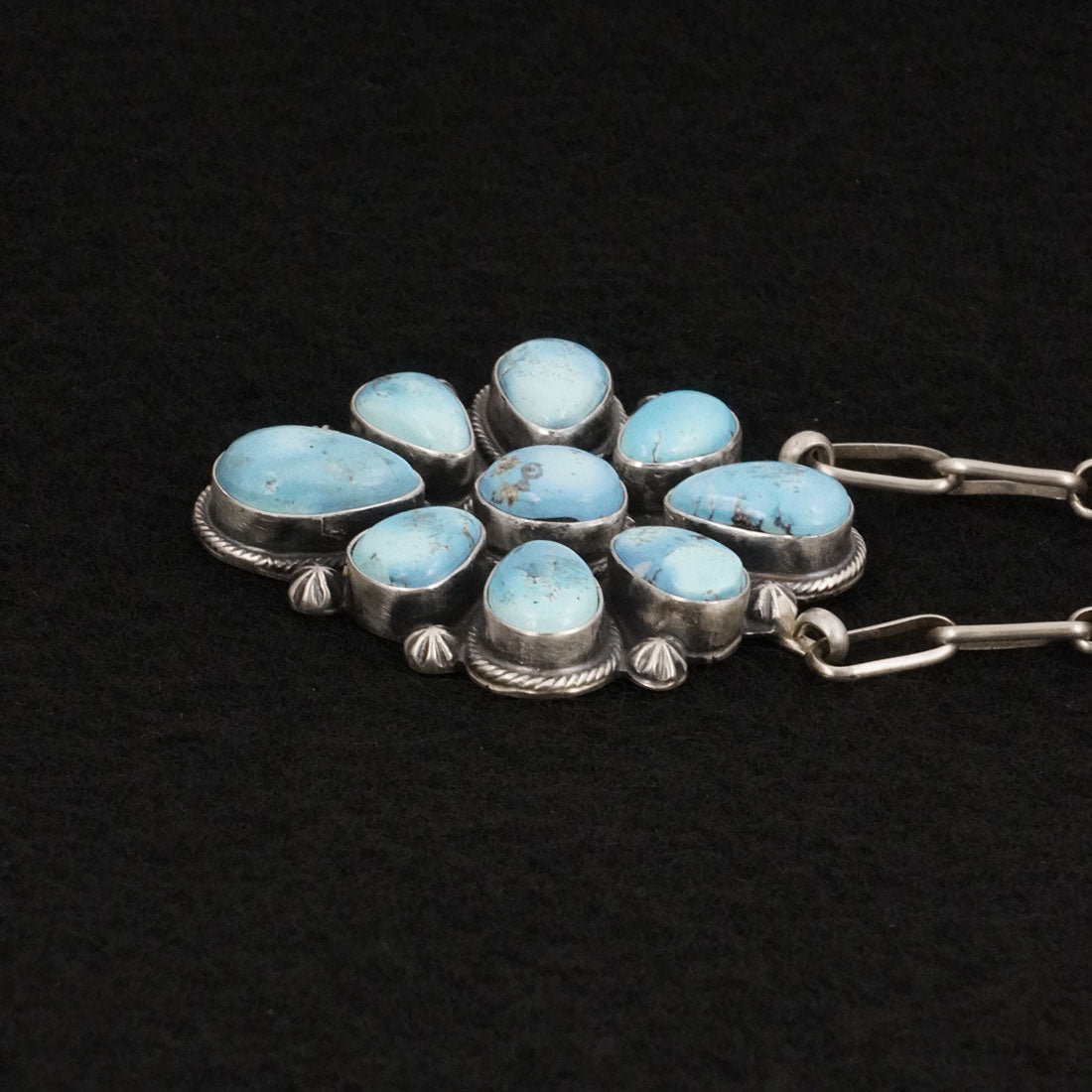 Randy Billy Turquoise & Sterling Silver Necklace