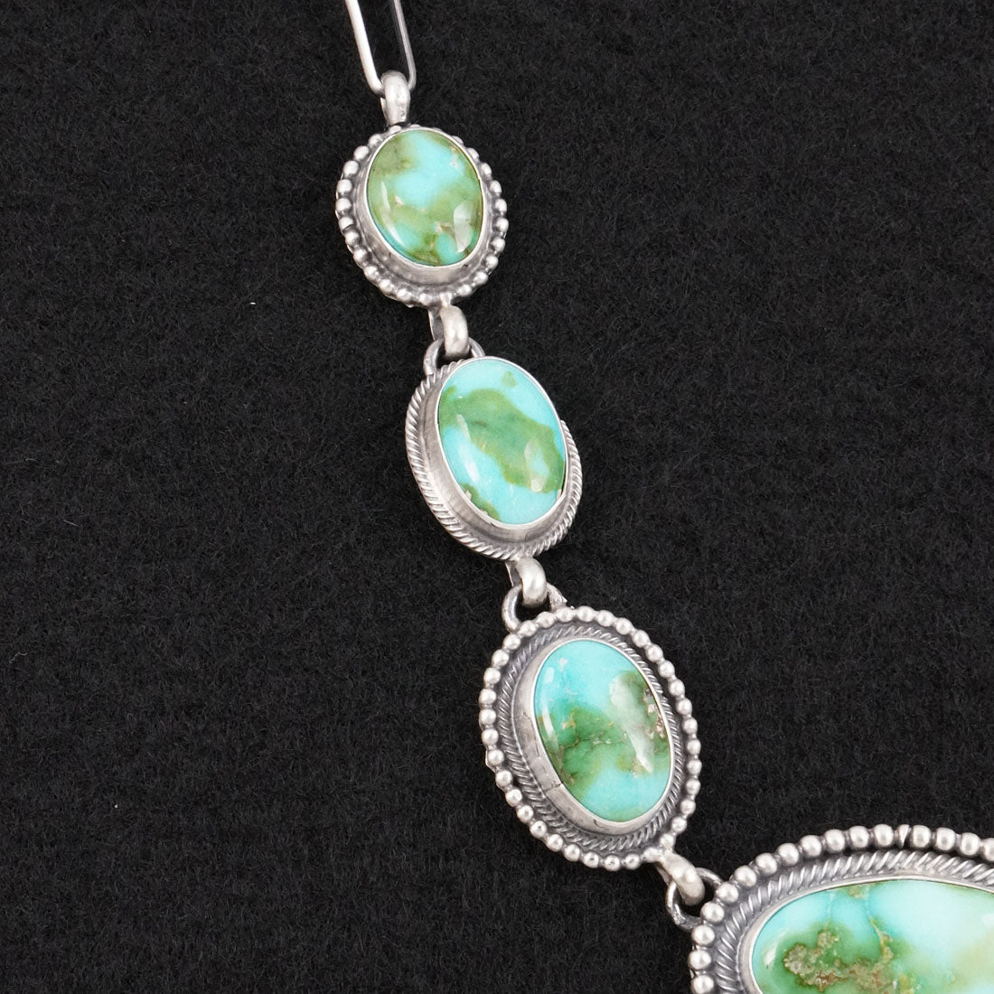 Darrin Livingston Turquoise & Sterling Silver Necklace Set