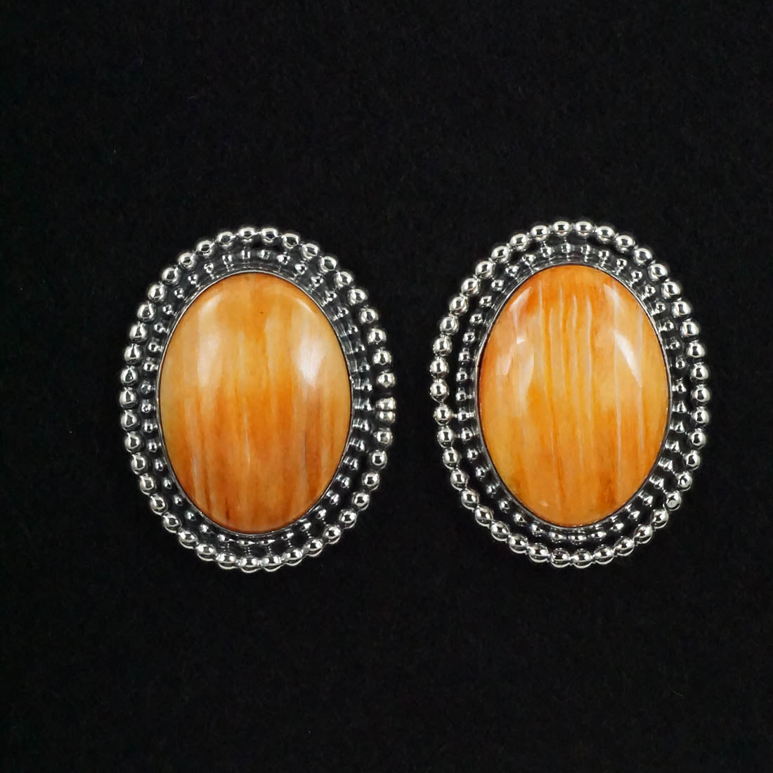 Darrin Livingston Spiny Oyster & Sterling Silver Necklace Set