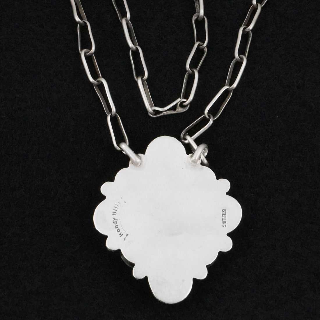 Randy Billy Turquoise & Sterling Silver Necklace