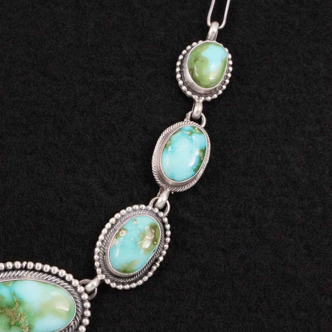 Darrin Livingston Turquoise & Sterling Silver Necklace Set