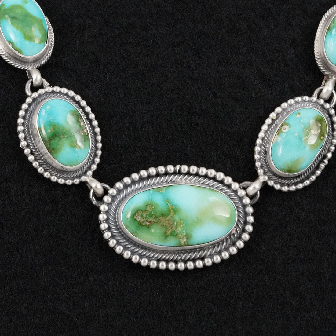Darrin Livingston Turquoise & Sterling Silver Necklace Set