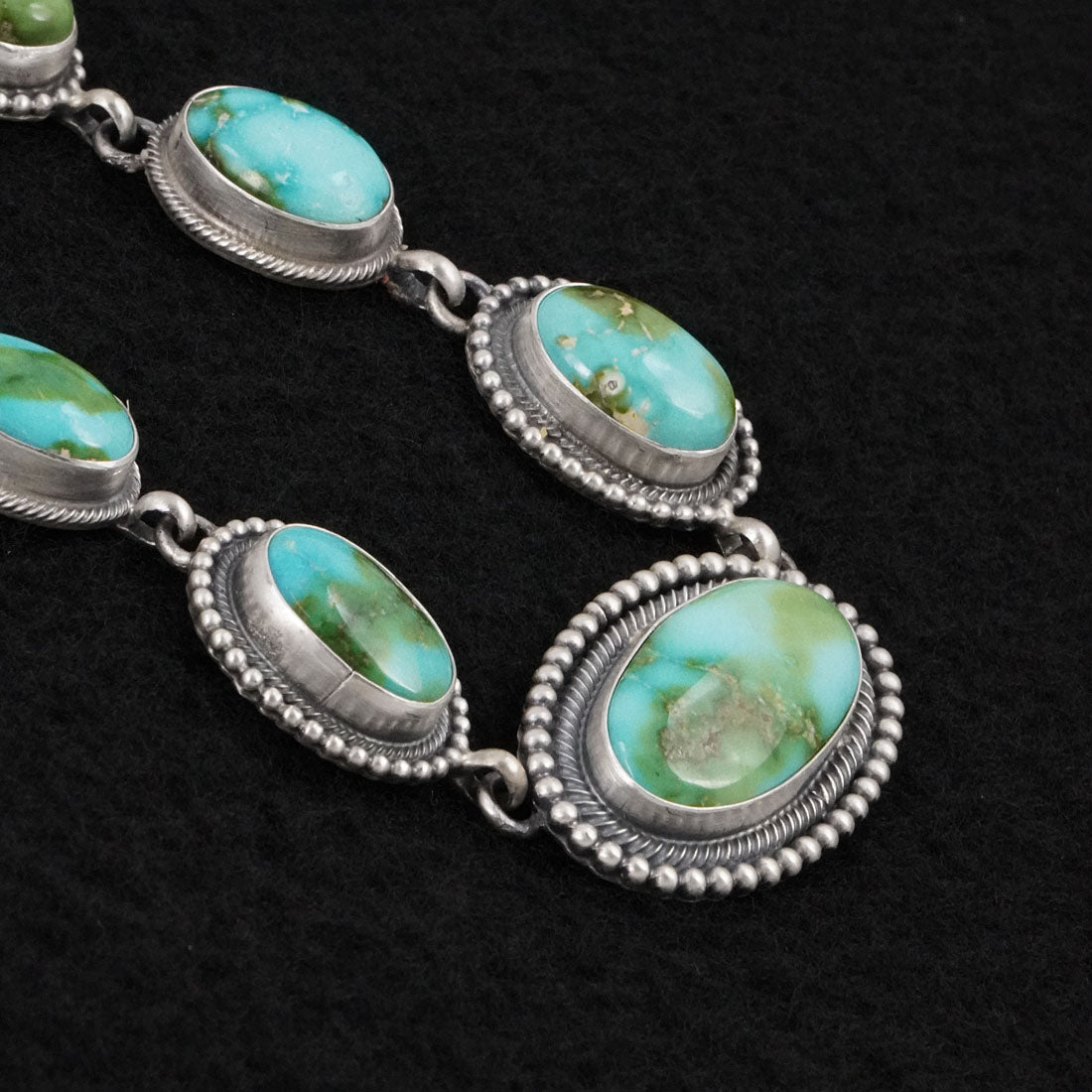 Darrin Livingston Turquoise & Sterling Silver Necklace Set