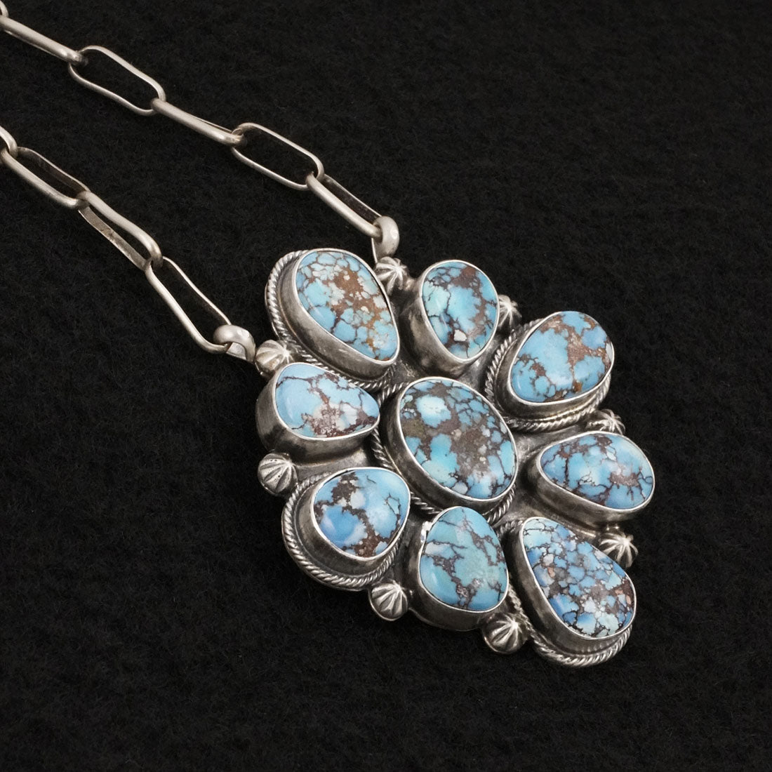 Randy Billy Turquoise & Sterling Silver Necklace
