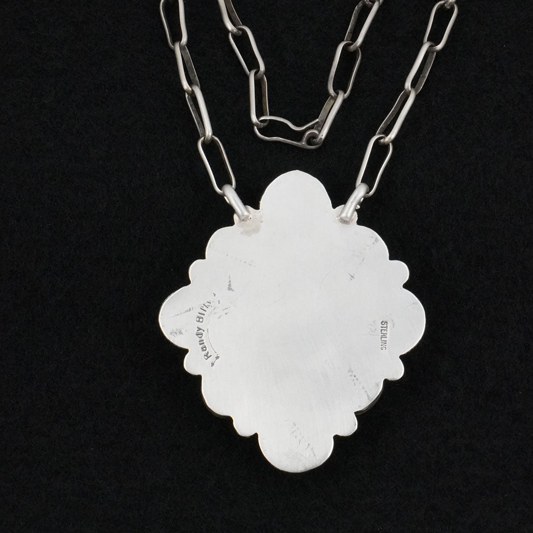 Randy Billy Turquoise & Sterling Silver Necklace