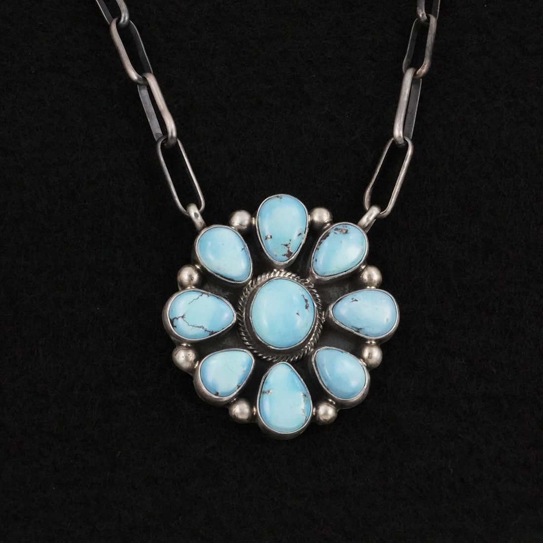 Kathleen Livingston Turquoise & Sterling Silver Necklace