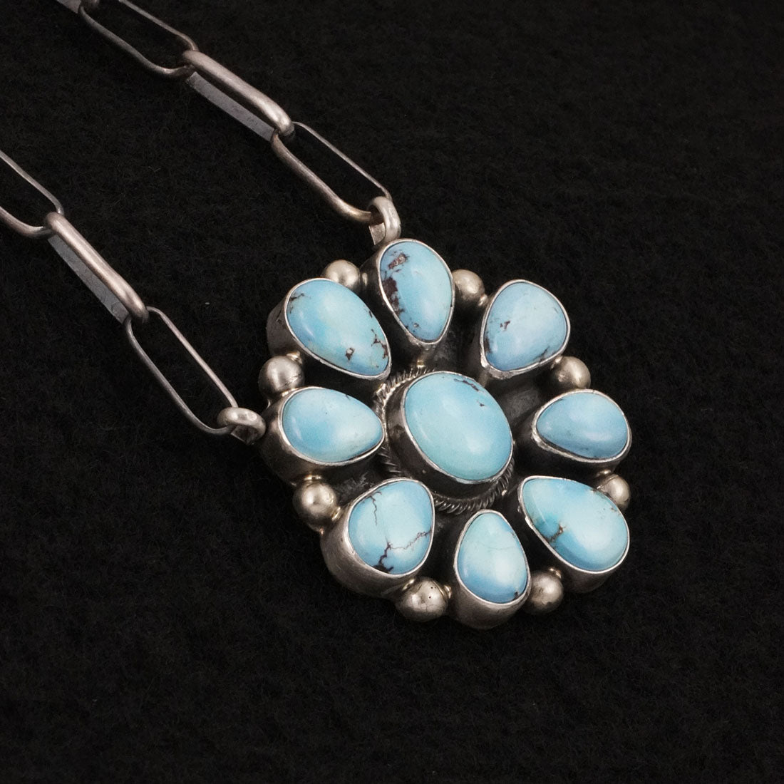 Kathleen Livingston Turquoise & Sterling Silver Necklace