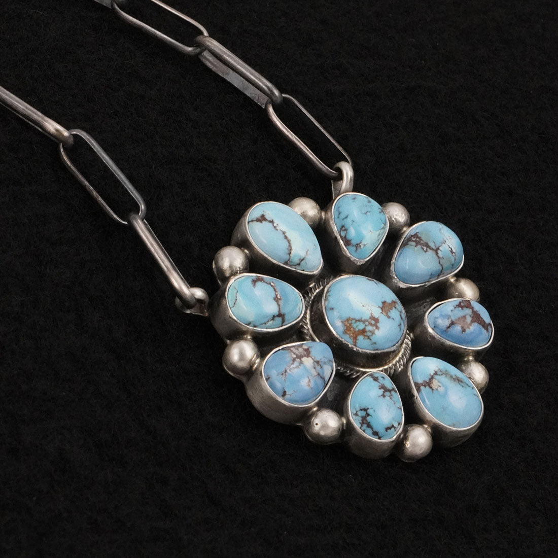 Kathleen Livingston Turquoise & Sterling Silver Necklace