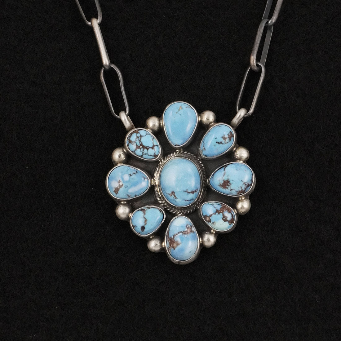 Kathleen Livingston Turquoise & Sterling Silver Necklace