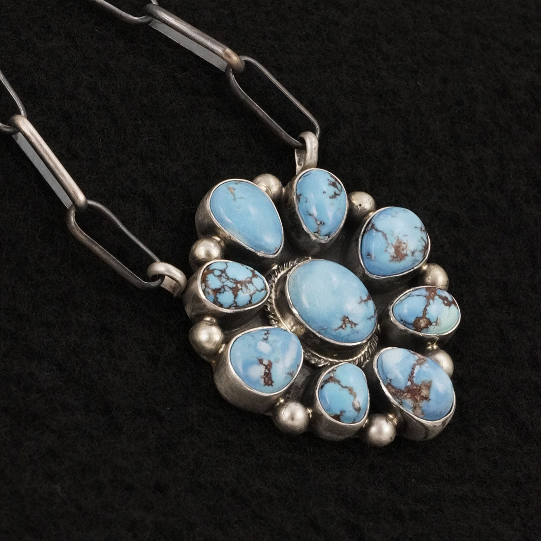 Kathleen Livingston Turquoise & Sterling Silver Necklace