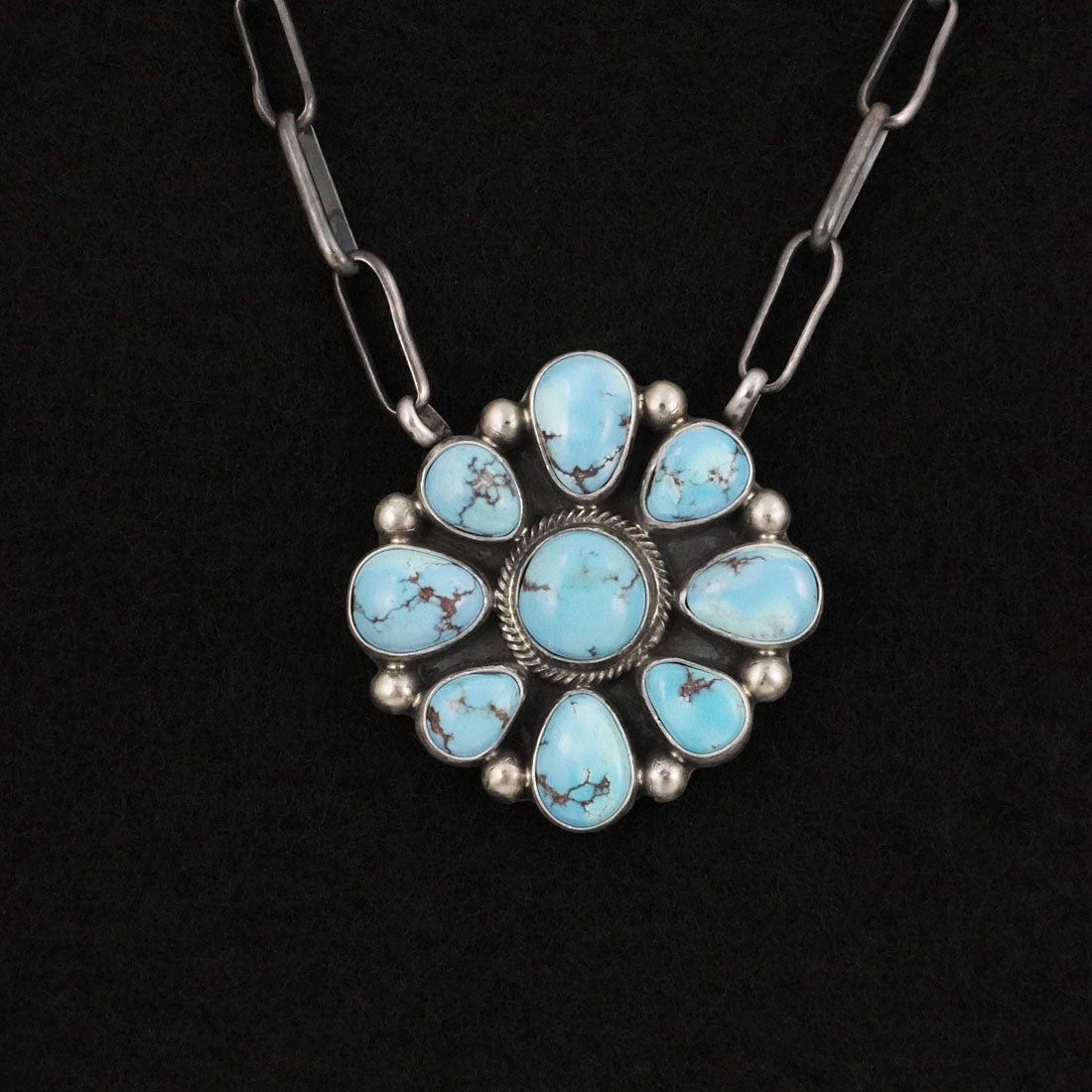 Kathleen Livingston Turquoise & Sterling Silver Necklace