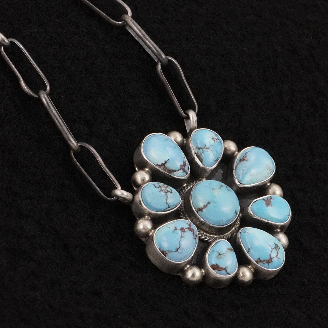 Kathleen Livingston Turquoise & Sterling Silver Necklace
