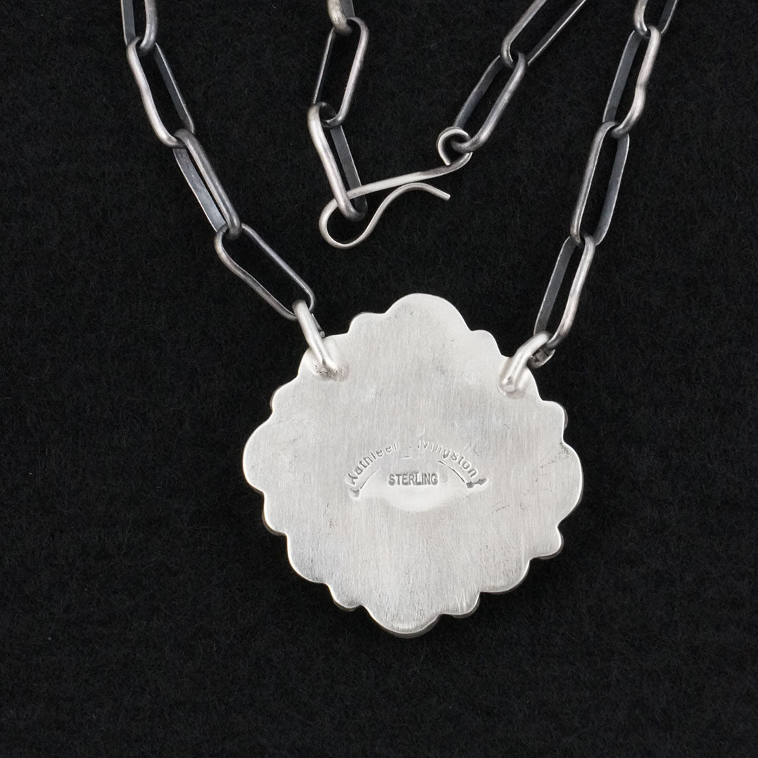 Kathleen Livingston Turquoise & Sterling Silver Necklace