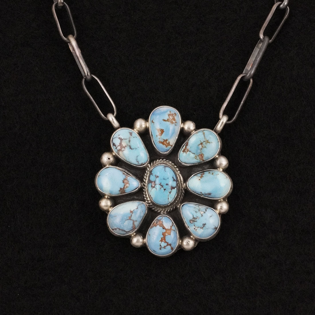 Kathleen Livingston Turquoise & Sterling Silver Necklace
