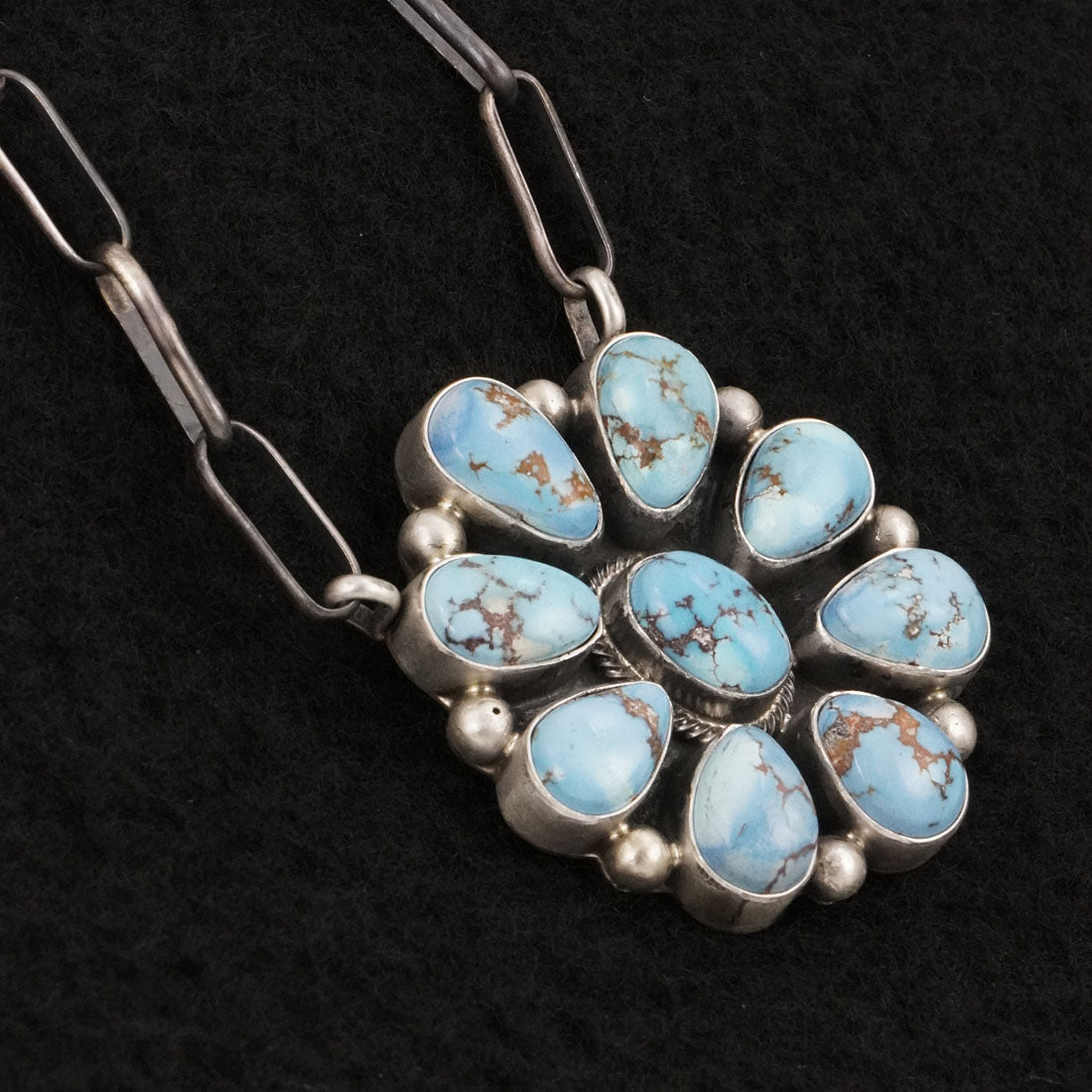 Kathleen Livingston Turquoise & Sterling Silver Necklace