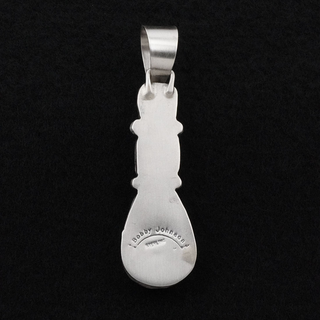 Bobby Johnson Spiny Oyster & Sterling Silver Pendant