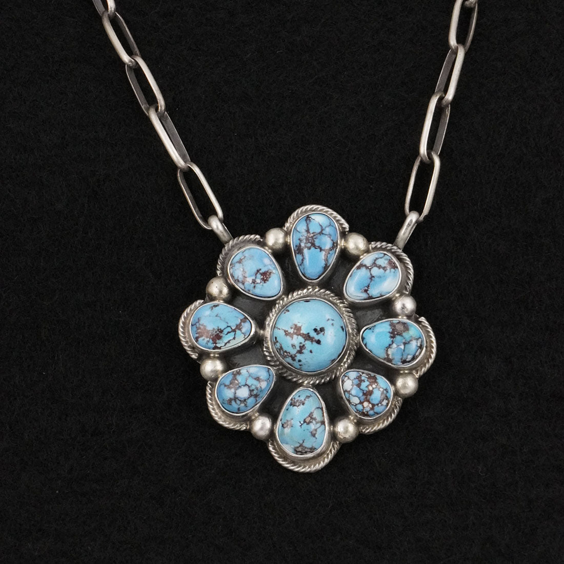 Kathleen Livingston Turquoise & Sterling Silver Necklace
