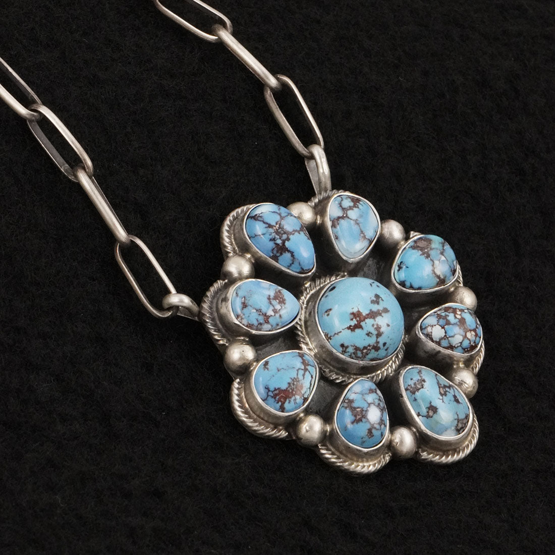 Kathleen Livingston Turquoise & Sterling Silver Necklace