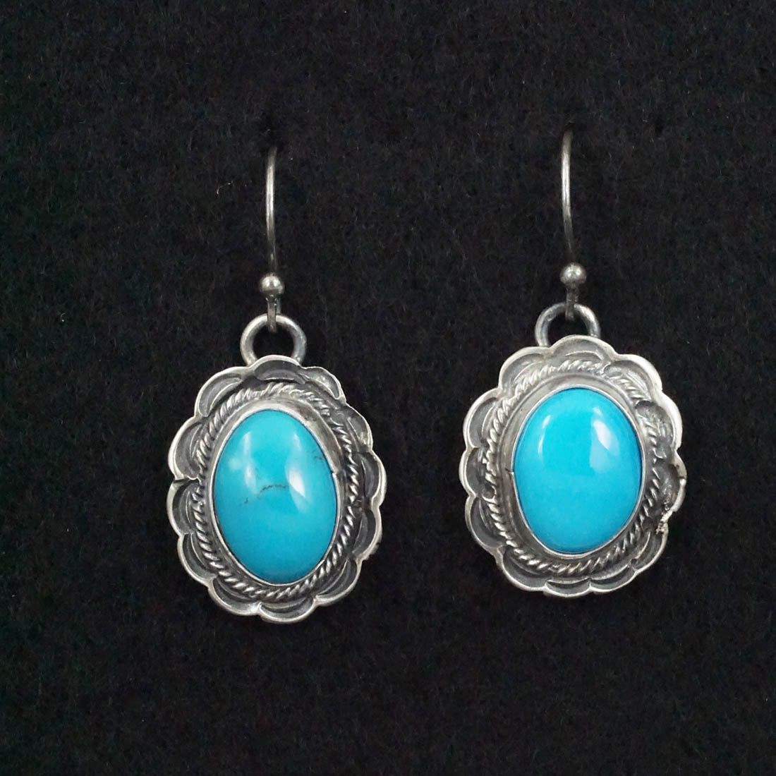 Bobby Johnson Turquoise & Sterling Silver Necklace Set