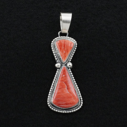 Bobby Johnson Spiny Oyster & Sterling Silver Pendant
