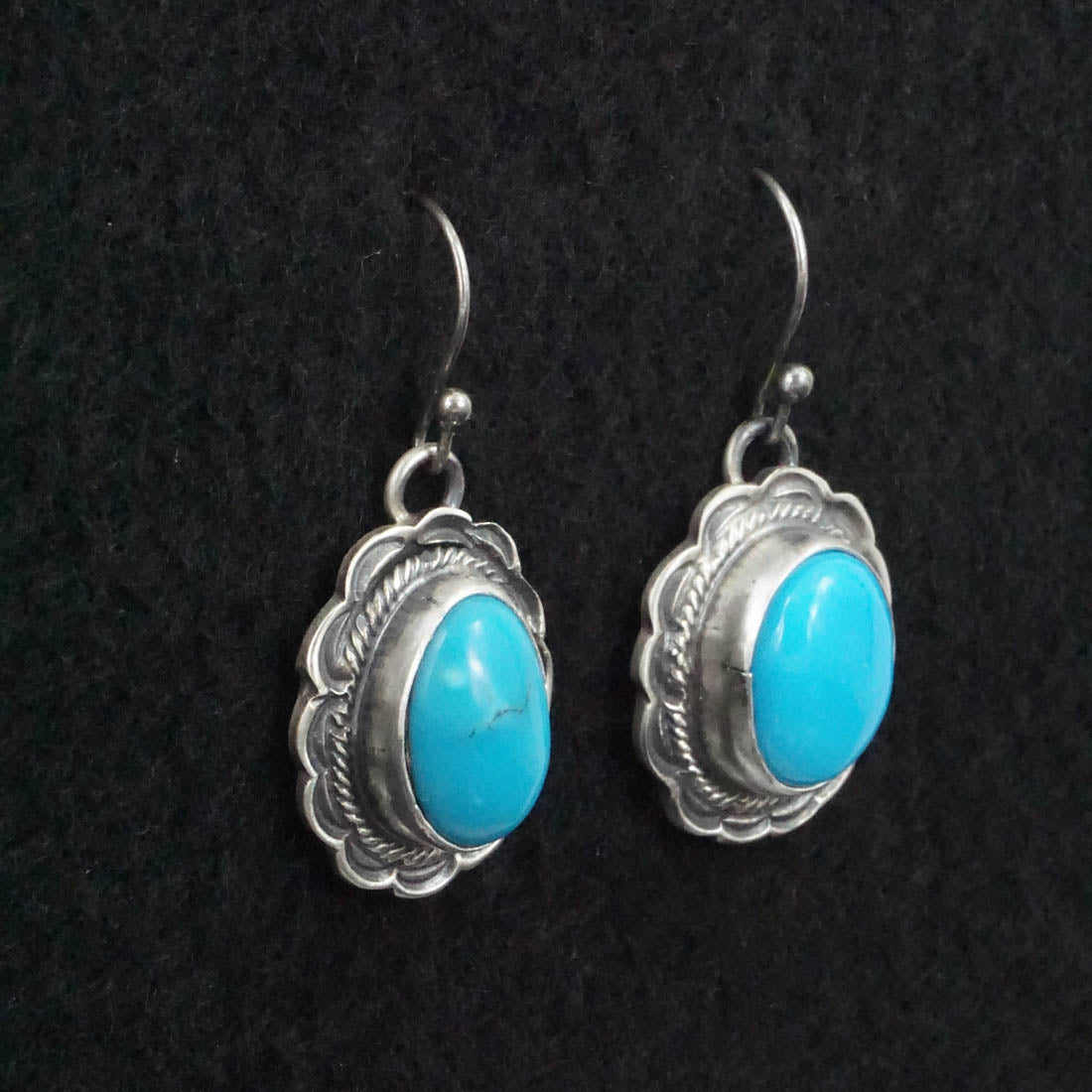 Bobby Johnson Turquoise & Sterling Silver Necklace Set