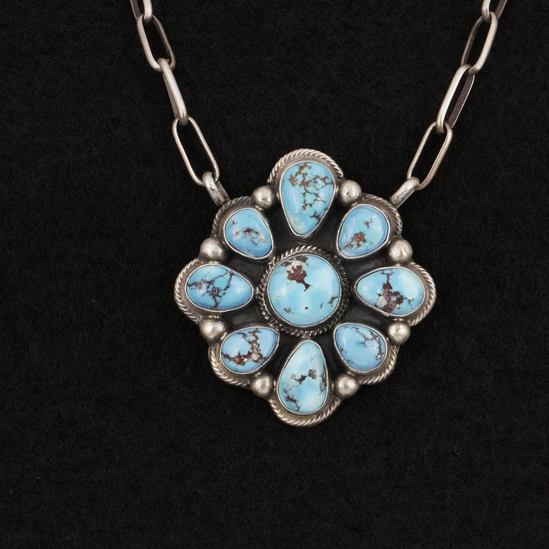 Kathleen Livingston Turquoise & Sterling Silver Necklace