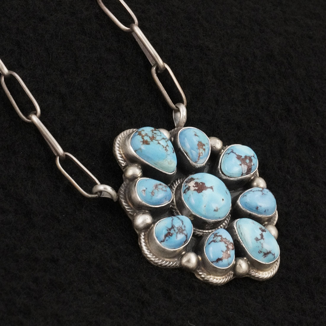 Kathleen Livingston Turquoise & Sterling Silver Necklace
