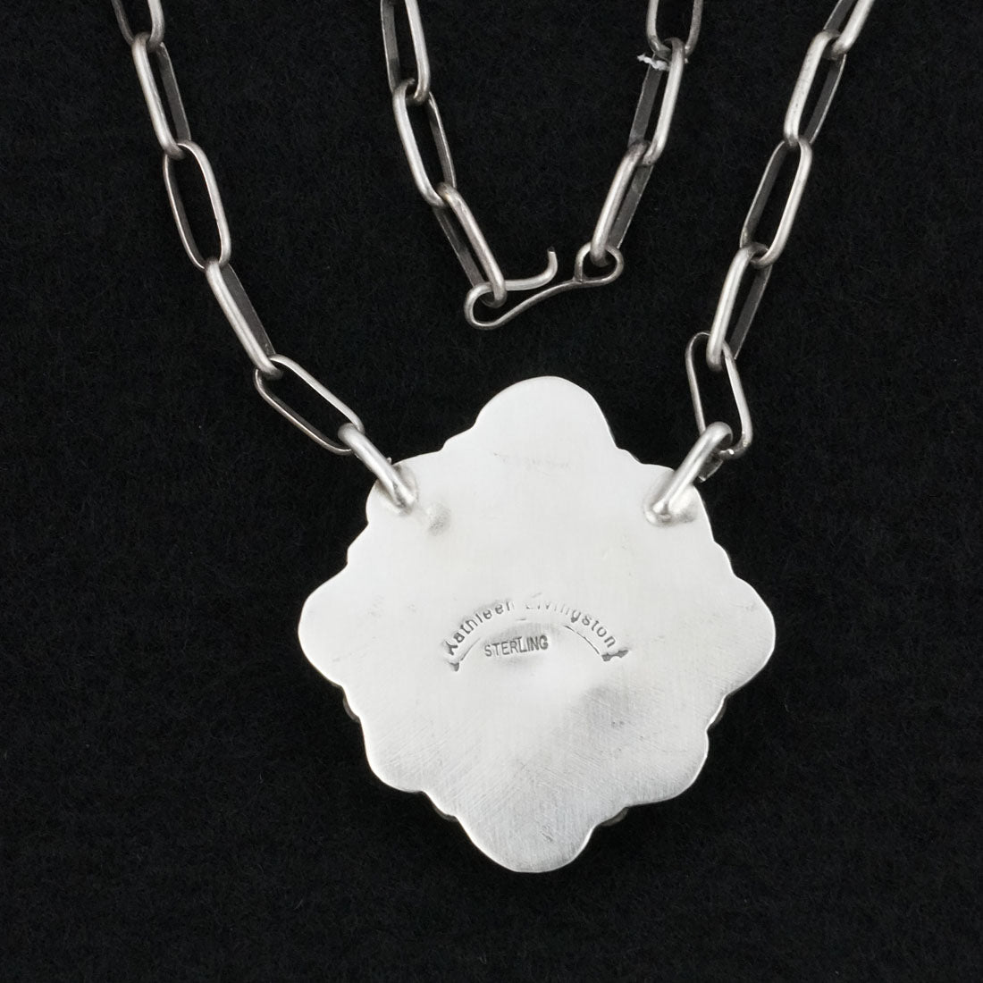 Kathleen Livingston Turquoise & Sterling Silver Necklace