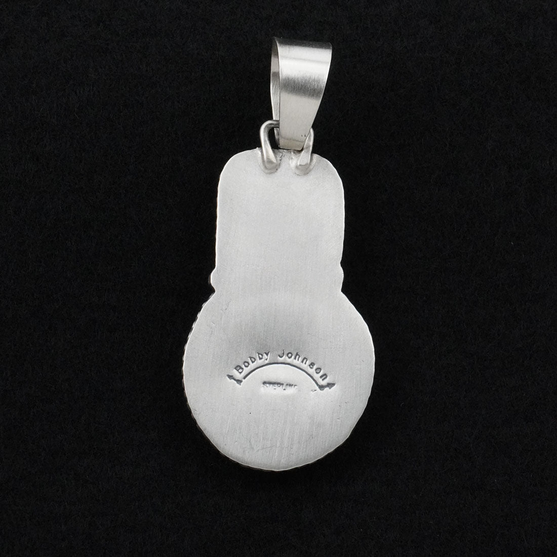Bobby Johnson Spiny Oyster & Sterling Silver Pendant