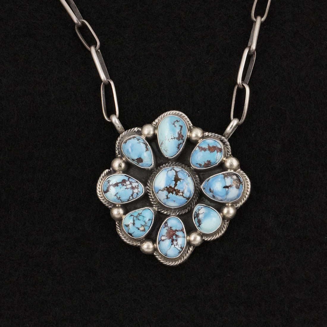 Kathleen Livingston Turquoise & Sterling Silver Necklace