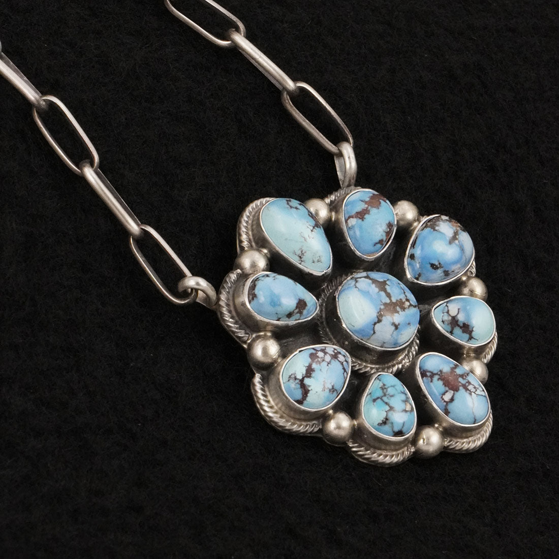 Kathleen Livingston Turquoise & Sterling Silver Necklace
