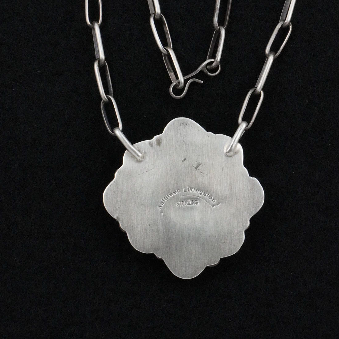 Kathleen Livingston Turquoise & Sterling Silver Necklace