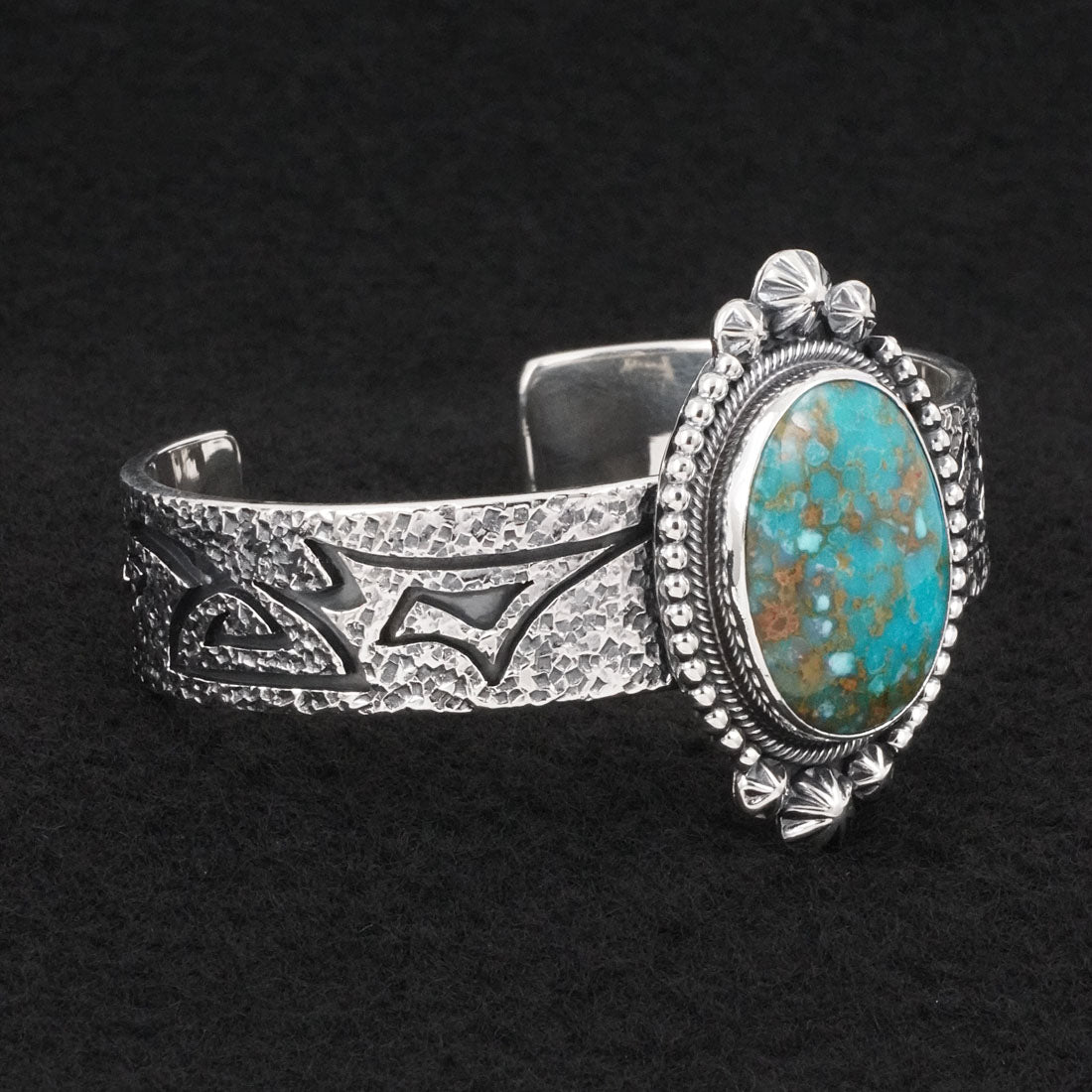 Daniel Benally Turquoise & Sterling Silver Bracelet