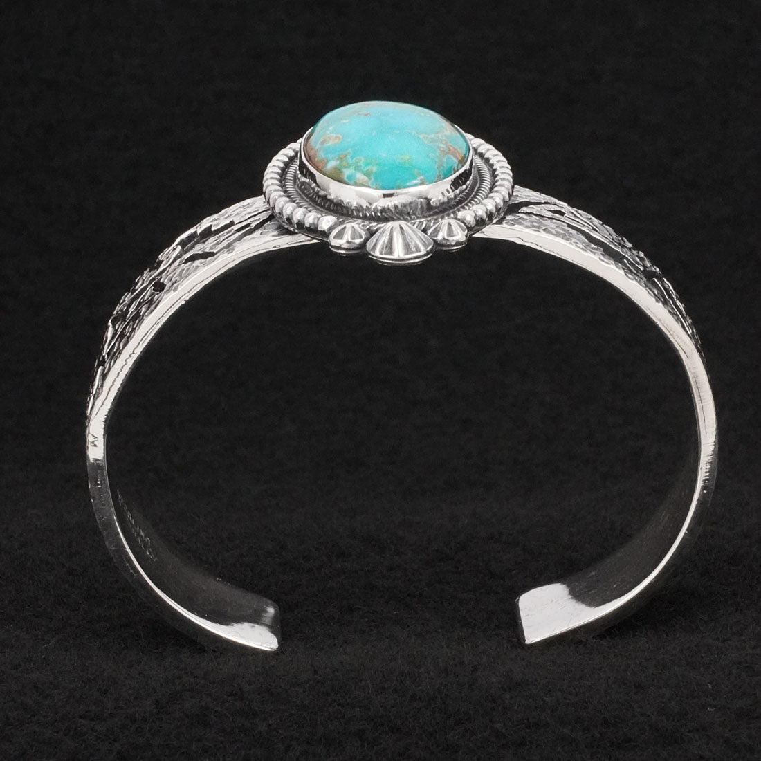Daniel Benally Turquoise & Sterling Silver Bracelet