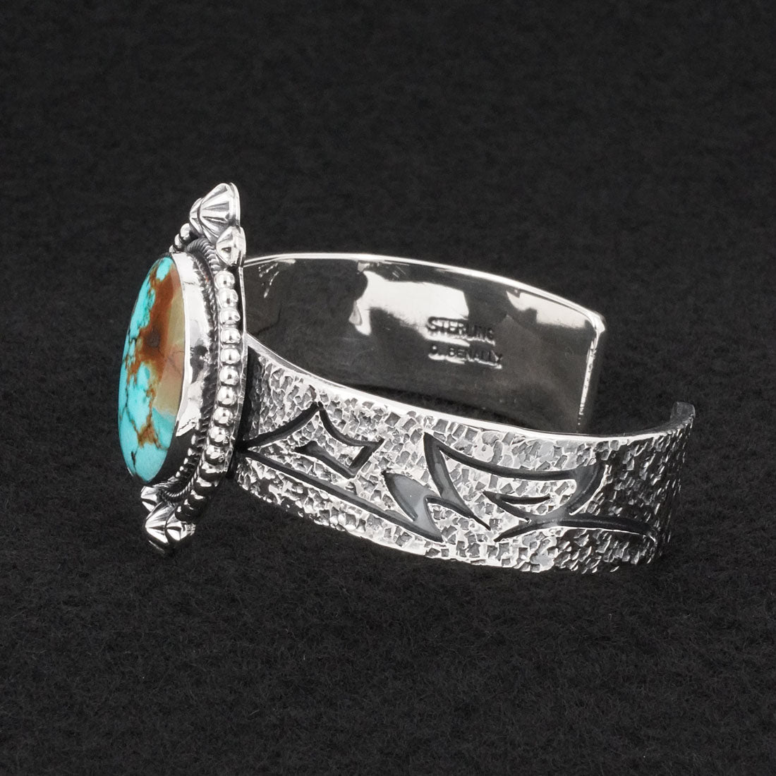 Daniel Benally Turquoise & Sterling Silver Bracelet