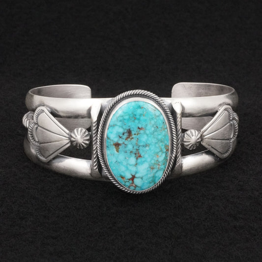 Daniel Benally Turquoise & Sterling Silver Bracelet