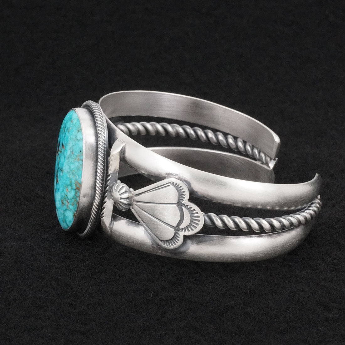 Daniel Benally Turquoise & Sterling Silver Bracelet