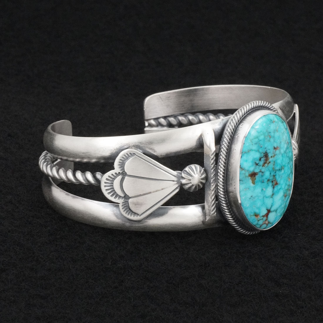 Daniel Benally Turquoise & Sterling Silver Bracelet