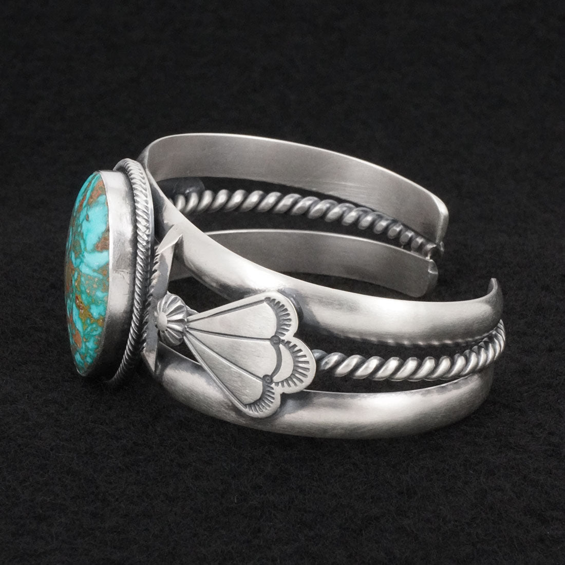 Daniel Benally Turquoise & Sterling Silver Bracelet