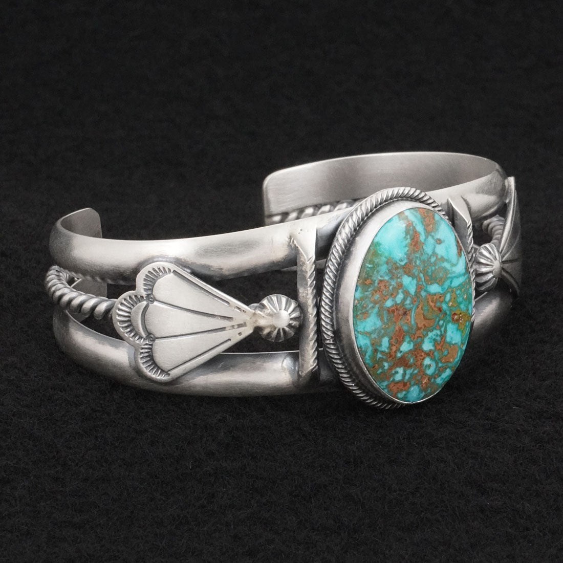 Daniel Benally Turquoise & Sterling Silver Bracelet