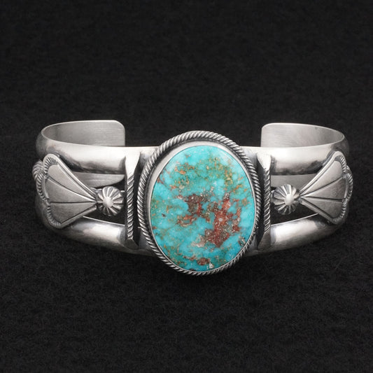 Daniel Benally Turquoise & Sterling Silver Bracelet