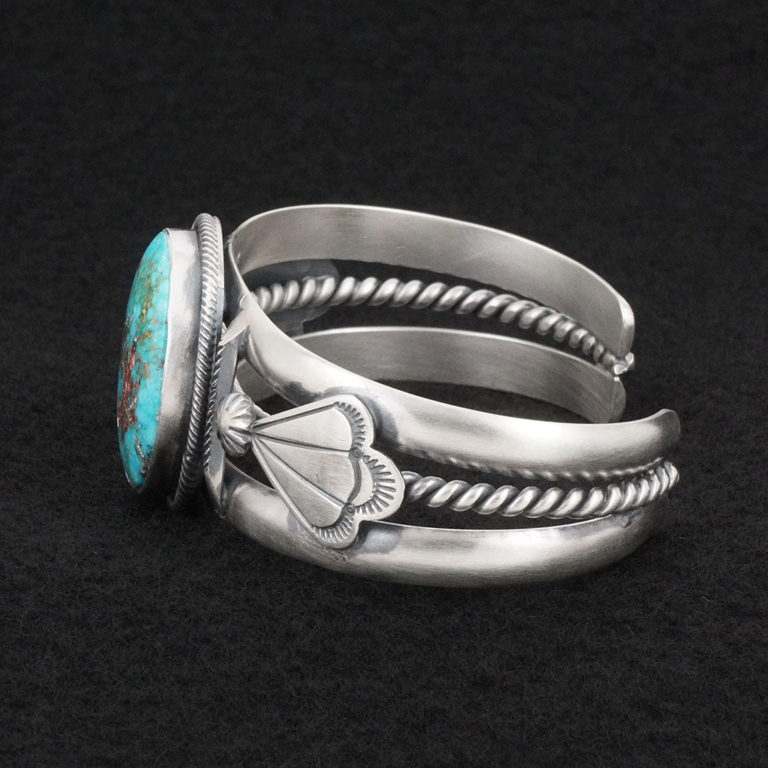 Daniel Benally Turquoise & Sterling Silver Bracelet