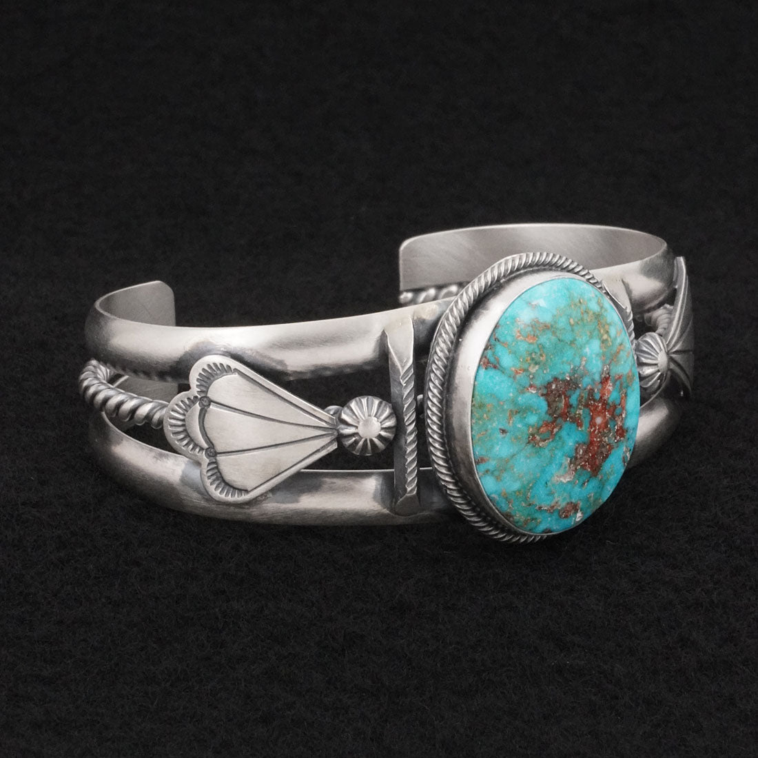Daniel Benally Turquoise & Sterling Silver Bracelet