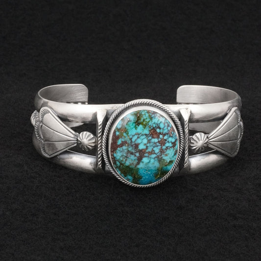 Daniel Benally Turquoise & Sterling Silver Bracelet