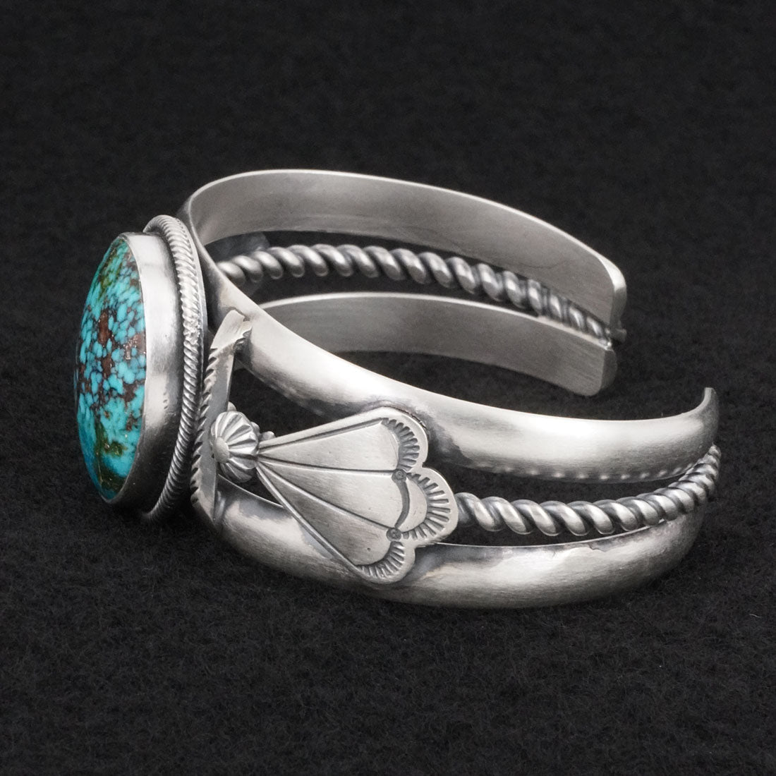 Daniel Benally Turquoise & Sterling Silver Bracelet