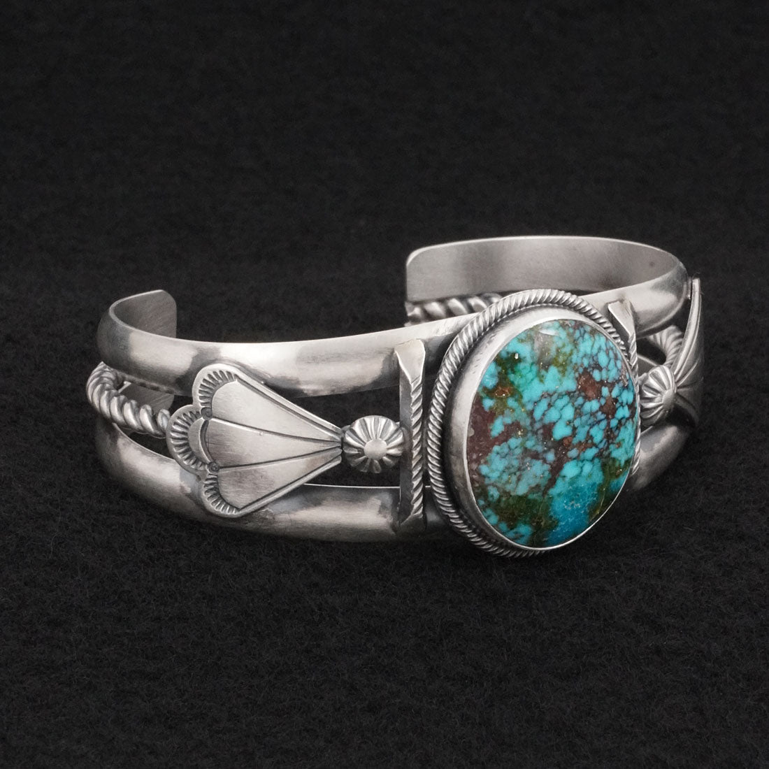 Daniel Benally Turquoise & Sterling Silver Bracelet