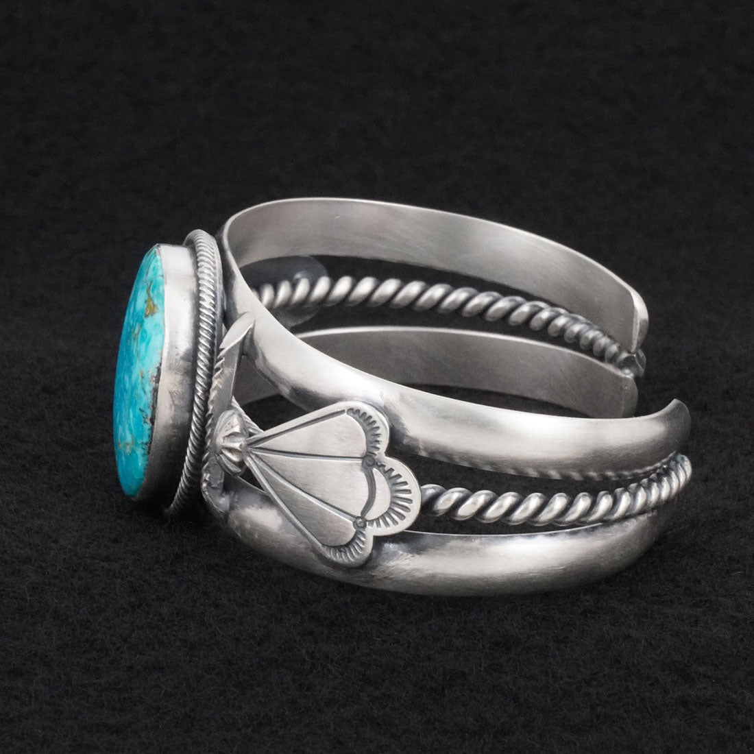 Daniel Benally Turquoise & Sterling Silver Bracelet