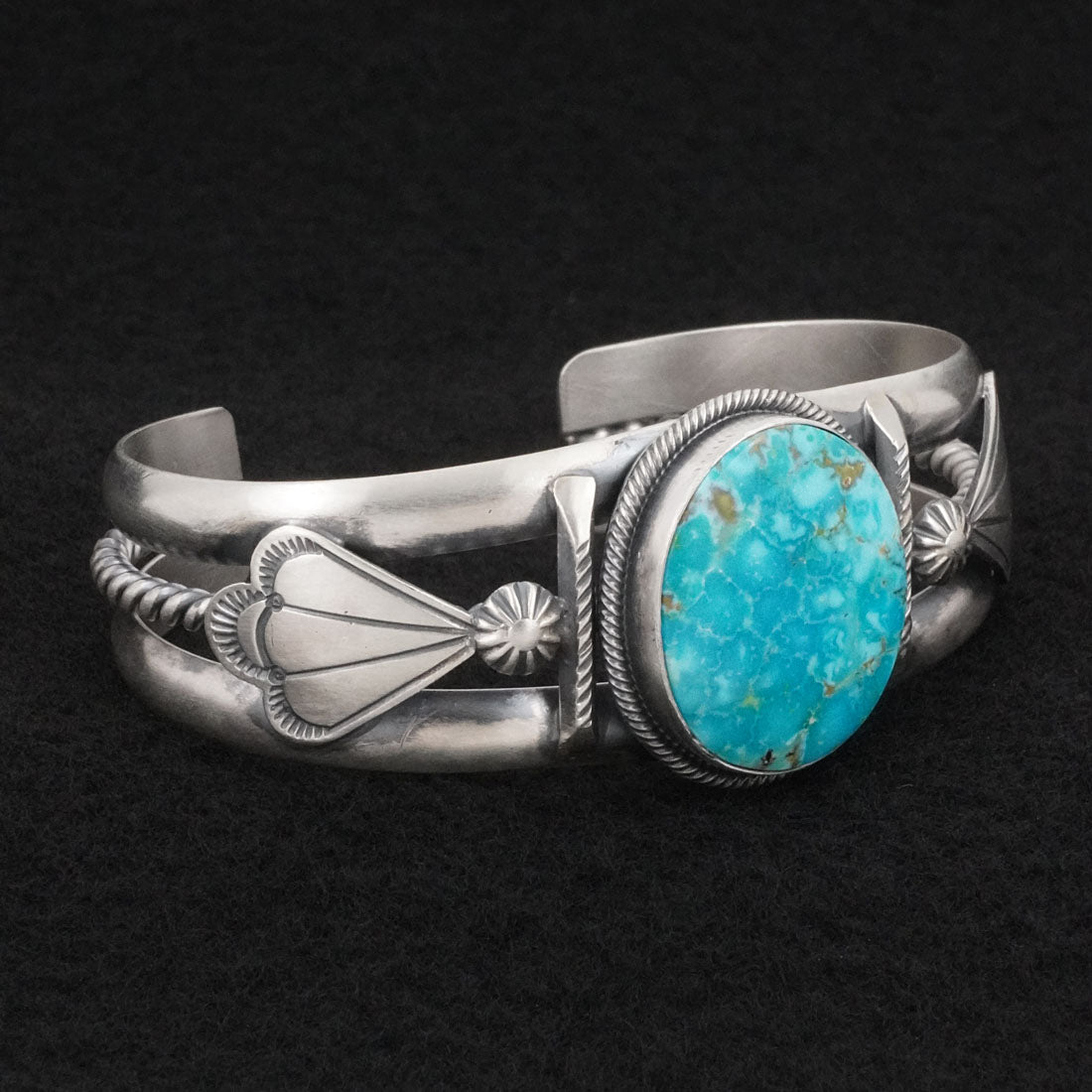 Daniel Benally Turquoise & Sterling Silver Bracelet