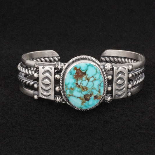 Daniel Benally Turquoise & Sterling Silver Bracelet