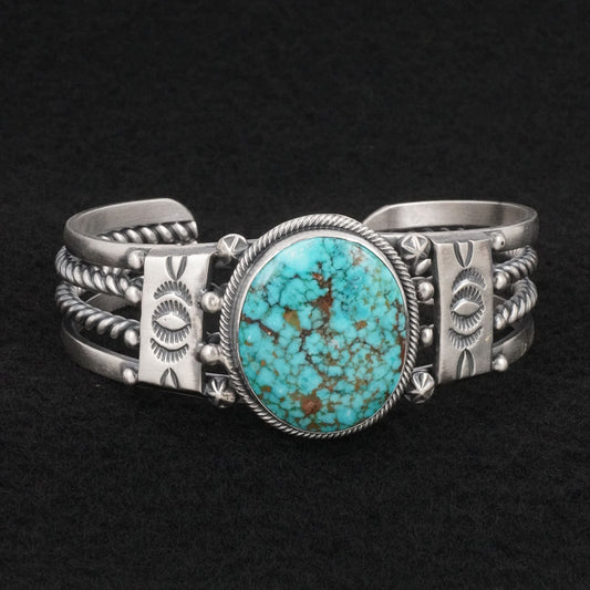 Daniel Benally Turquoise & Sterling Silver Bracelet